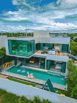 ขาย/ให้เช่า บ้าน Pool Villa หัวหิน 100 ตรว. ขนาด 4 ห้องนอน 4 ห้องน้ำ วิวภูเขา ห่างทะเล 5-10 นาที โทร 06-37515164